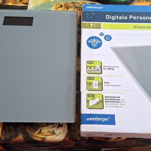 Digital glass bathroom scale up to 180kg new