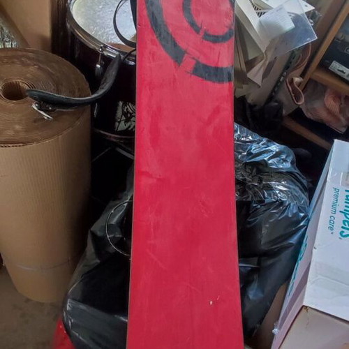 Nitro snowboard with adjustable bindings used