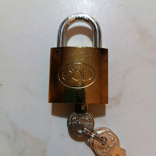 Padlock like new, 5 centimeters length