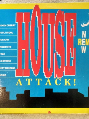 Βινύλιο House Attack 1989 μεταχειρισμένο, ηλεκτρονική μουσική