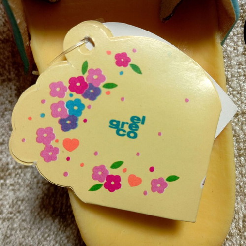 Bibi-bo El Greco 80s Vintage Sandals New with Packaging