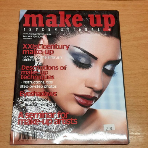 Make-up International magazines by Kryolan like new, pack of 2 (2006 & 2008)