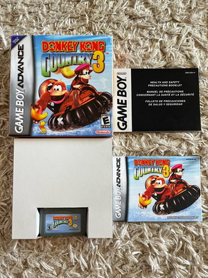 Nintendo Game Boy Advance Donkey Kong Country 3 πλήρης σαν καινούργιο