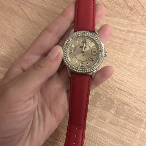 Folli Follie women's watch like new, red strap
