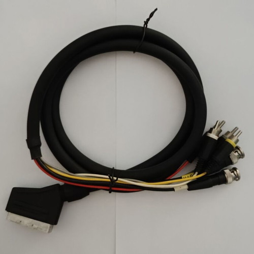 Scart cable to BNC and RCA connectors new