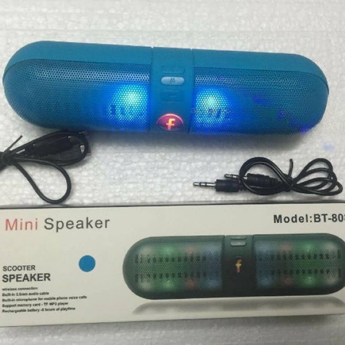 Wireless Speaker with LED Lights BT808L New