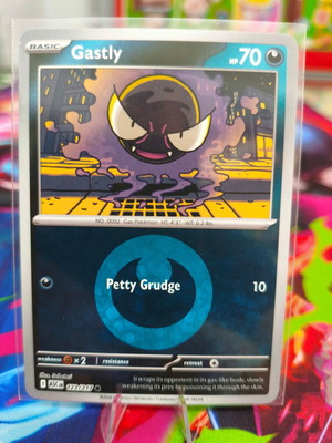Pokémon TCG Gastly (ASC 123) reverse holo card like new