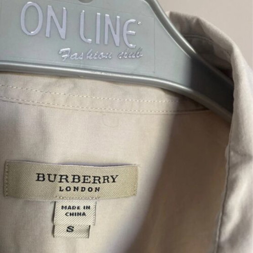 Burberry shirt small used, beige