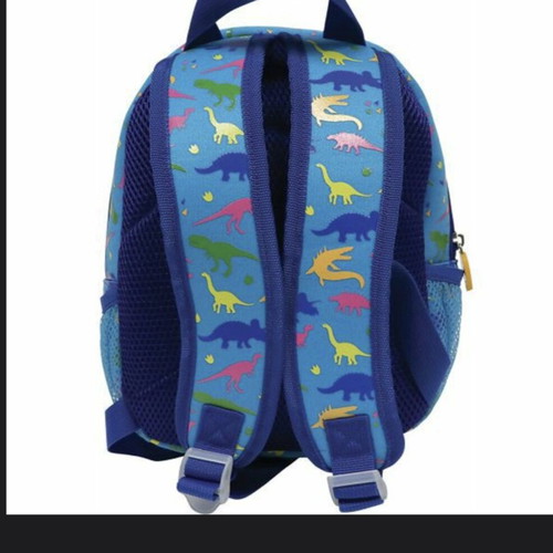 Toddler backpack with dinosaurs like new, 21x27x12 cm