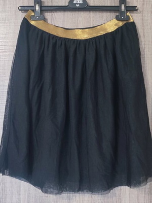 Black tulle skirt like new, size S