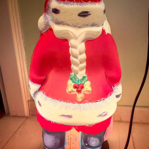 Vintage Christmas outdoor lights set of 3, like new