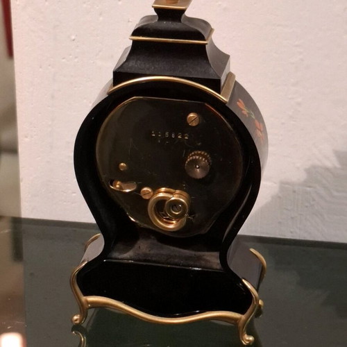 Angelus Swiss mechanical 8-day table clock used