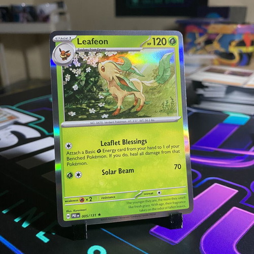 Leafeon Pokemon Card like new, number 131
