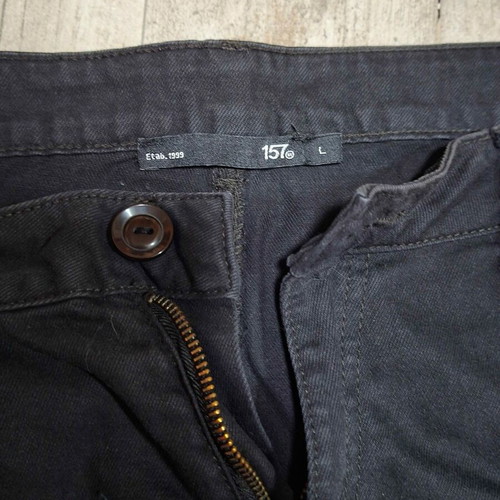 Lager157 cargo pants black like new, size M and L