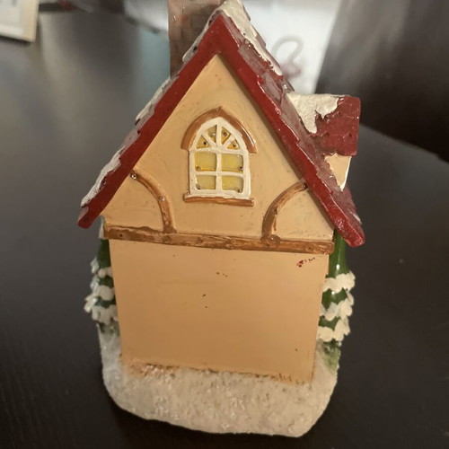 Christmas house decoration with Santa and snowman like new