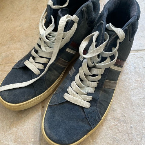Pull Bear boots No40 like new, blue