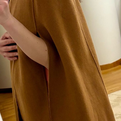 Zara Wool Coat S/M like new, beige and brown