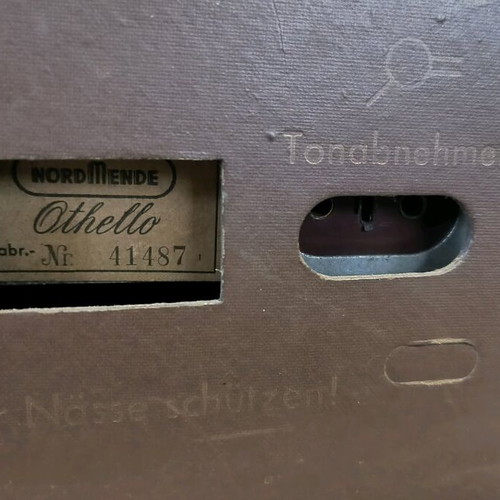 Nordmende Othello Bremen radio used, 1953-1954, 3D, 3 speakers