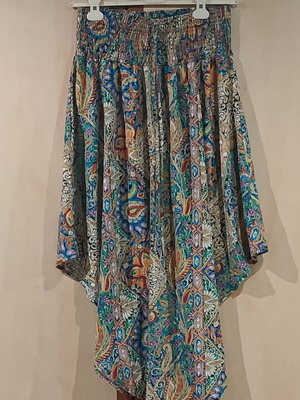 Boho φούστα φόρεμα Shein σαν καινούργιο, πολύχρωμο λαχούρι
