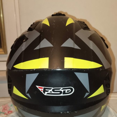 Faseed X1 Trail open face motorcycle helmet used