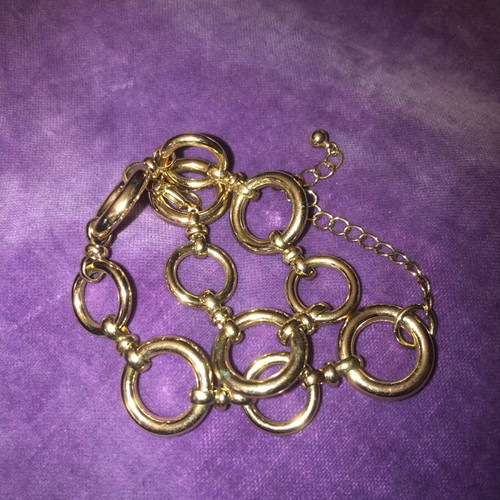 Choker gold color like new, length 39.5 cm