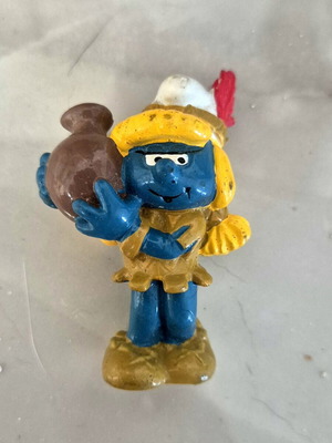Στρουμφ Στρουμφίτα αγγελιοφόρος Peyo Schleich φιγούρα μεταχειρισμένη