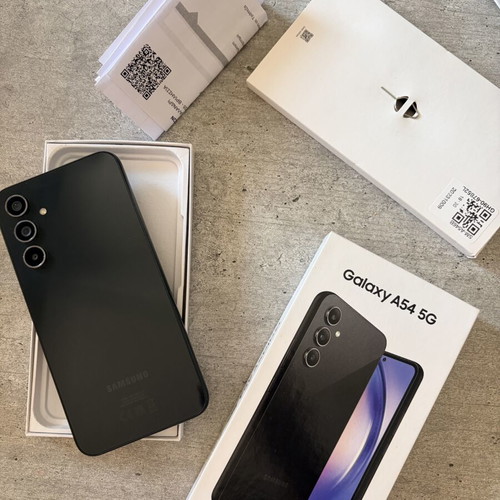 Samsung Galaxy A54 5G 128GB smartphone, black, dual SIM