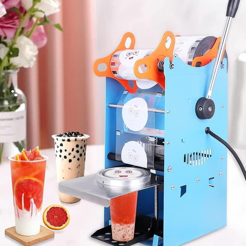 Sealing machine for plastic bowls and cups new