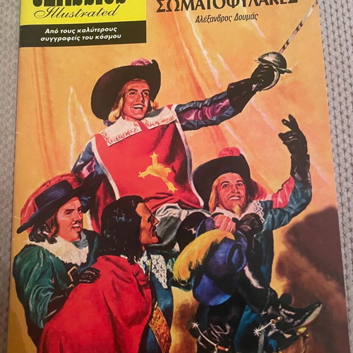 The Three Musketeers Comics Classics Illustrated like new