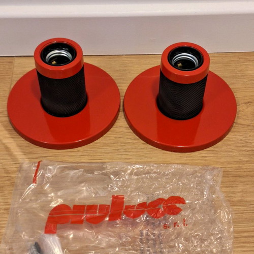 Vintage wall lights in excellent condition Italian made Piuluce S.R.L 1980s