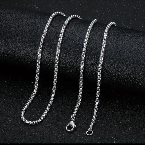 Necklace with cross new stainless steel with crystal