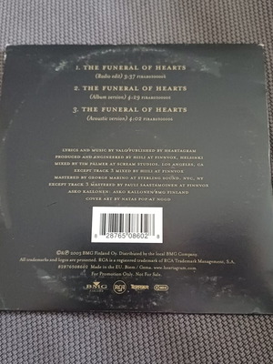 HIM The Funeral of Hearts CD single, ροκ