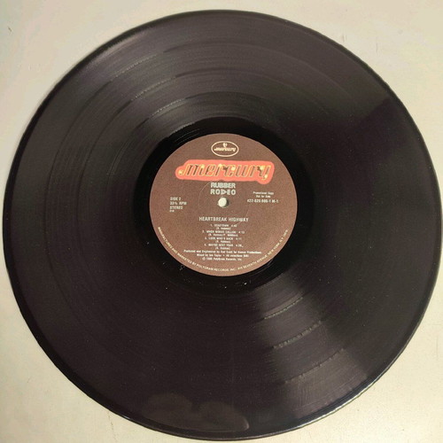 Rubber Rodeo Heartbreak Highway vinyl like new, country