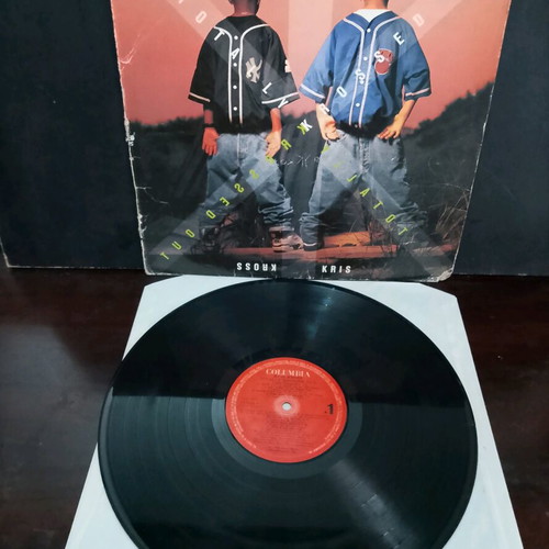 Kriss Kross Totally Krossed Out vinyl used, cover wear