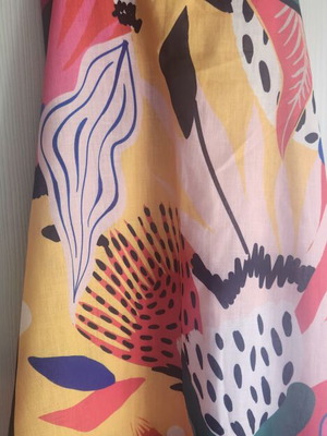 JBL Monica Tropical Mini Dress pink S/M like new