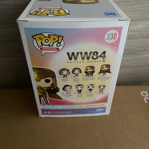 Funko Pop Wonder Woman 330 Golden Armor new