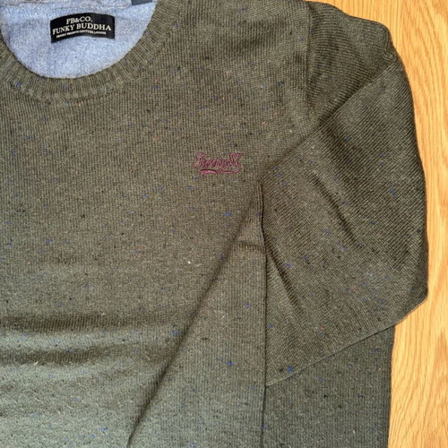 Khaki pullover XL Funky Buddha like new