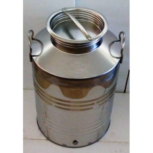 Stainless Steel Containers like new, 2 x 50 liters