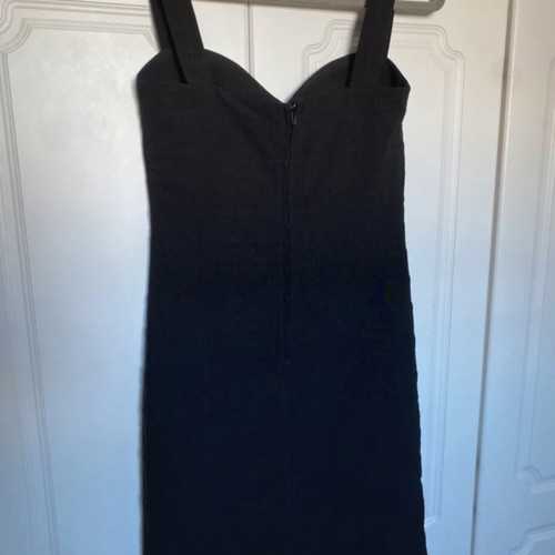 Black mini dress Anonima basic like new, size S
