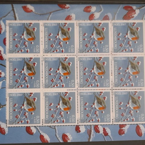 Luxembourg Stamps 2007 & 2008 Set New, Thematic Collection