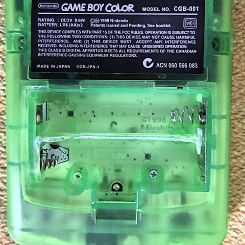 Gameboy Color used with 34 games, 7 manuals and Action Replay Pro