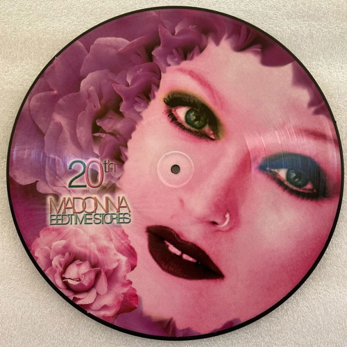 Madonna 20th Bedtime Stories 8-trk picture disc like new, pop