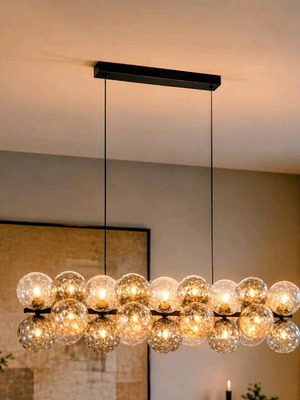 Design Pendant Ceiling Light new, modern style with glass spheres