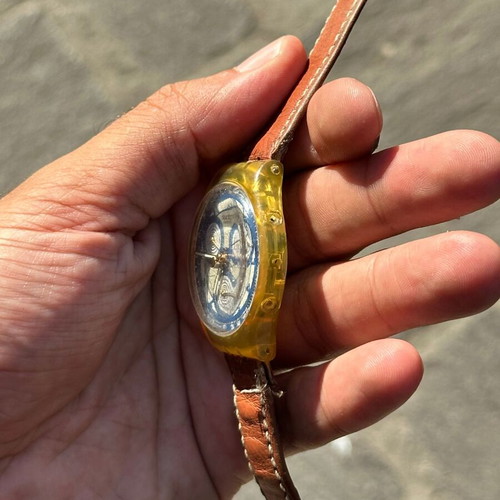 Swatch Chronograph SCN107 Honey Tree vintage watch 1993
