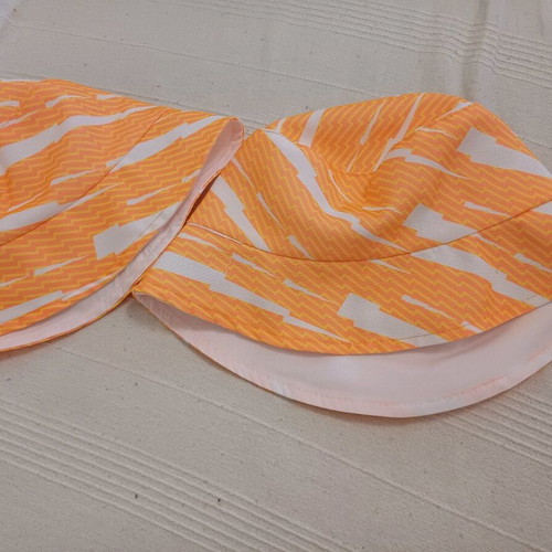 Orange hats new, set of 2 pieces