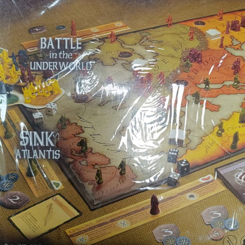 Risk Godstorm board game new, strategy and battle theme