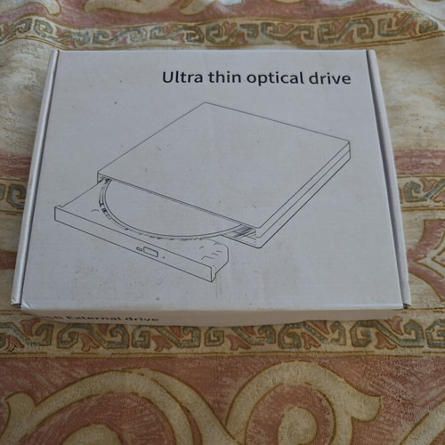 Ultra Thin Optical Drive USB External CD/DVD Drive like new