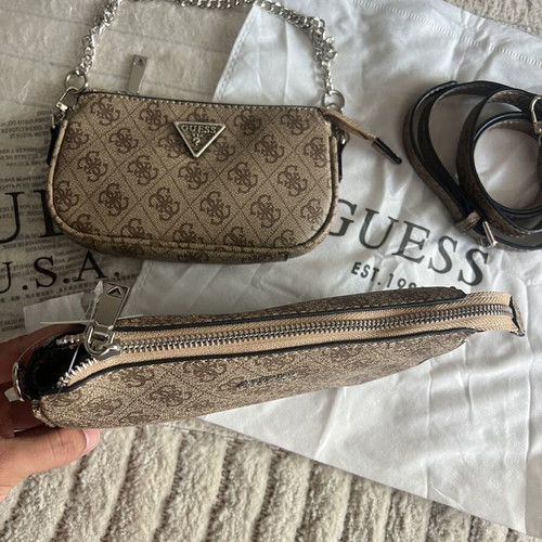 Guess bags set of 2 new, beige and brown shoulder bags