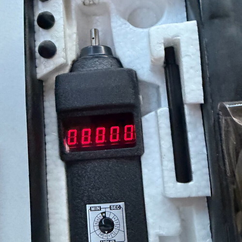 Shimpo DT-107 Tachometer and Tachograph like new, Japanese