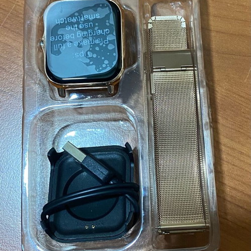 Smart watch women's gold bracelet new